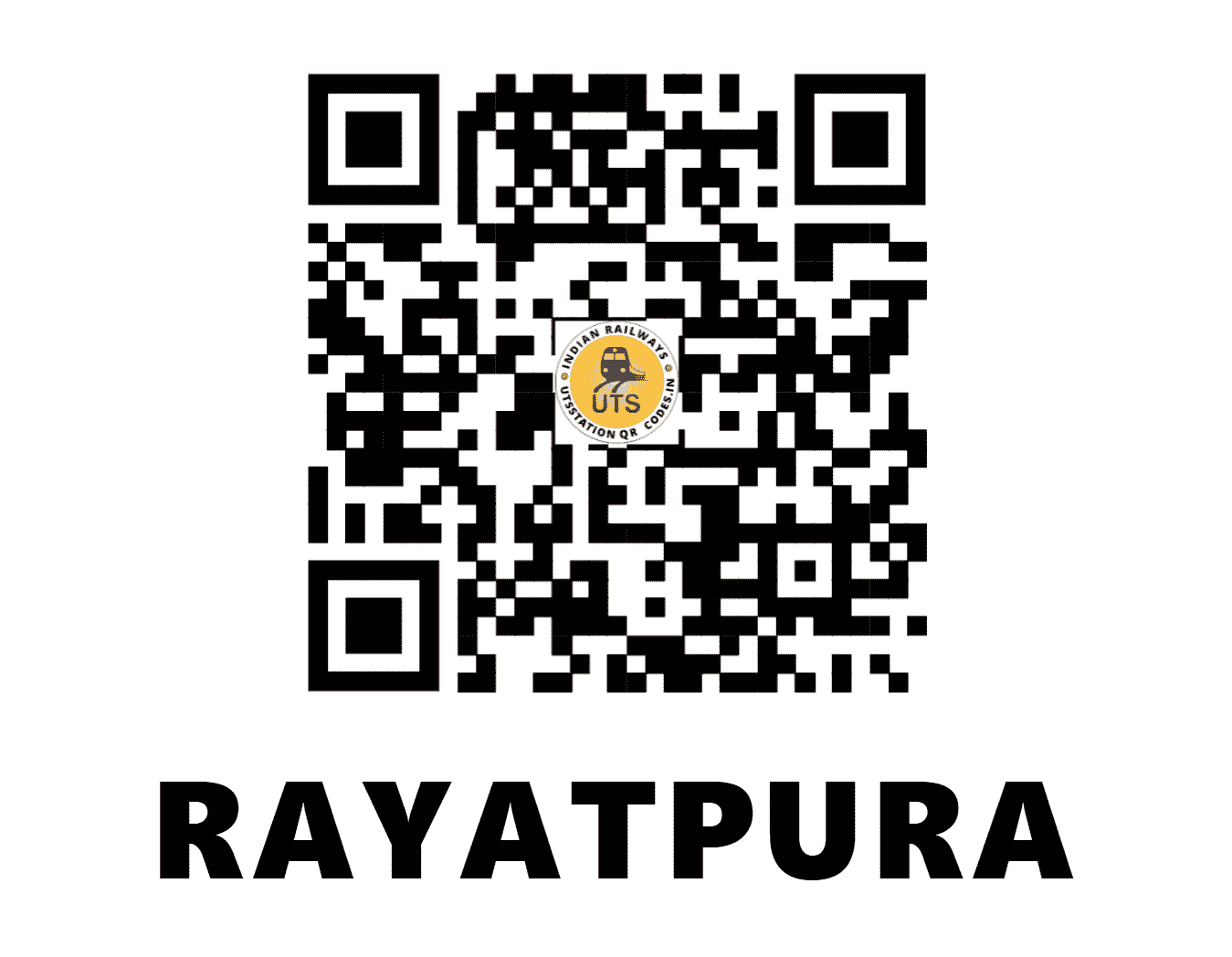 UTS QR Code for RAYATPURA - RYT (NC - MADHYA PRADESH)